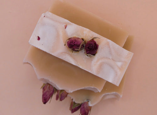 Coconut Milk & Rose Cold Process Soap